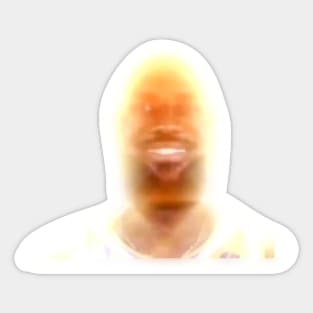 lebron sunshine meme Sticker